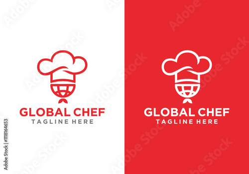 World Chef Logo Symbol Icon, World chef logo template brand