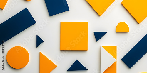 Free Download Vibrant Geometric Shapes in Abstract Design - GFXLoad