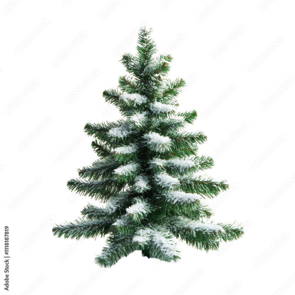 Snow-Covered Christmas Tree Snow-Covered Christmas Tree