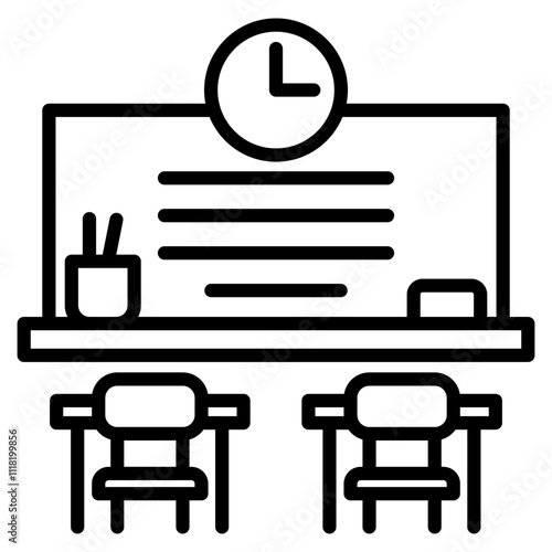 classroom single icon