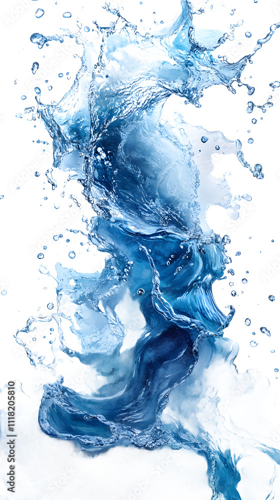 Watercolor wave clipart with a transparent water background, showcasing a soft, flowing ocean wave in beautiful shades of blue. This artistic image emphasizes fluidity and the calming essence of the s Watercolor wave clipart with a transparent water background, showcasing a soft, flowing ocean wave in beautiful shades of blue. This artistic image emphasizes fluidity and the calming essence of the s