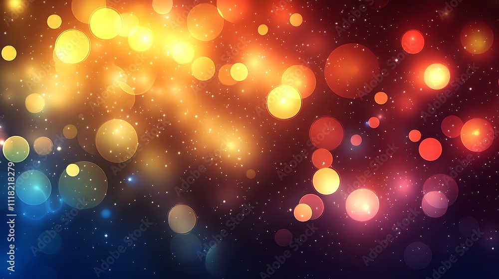 Creative Abstract Background with Radiant Colors and Glowing Effects Creative Abstract Background with Radiant Colors and Glowing Effects