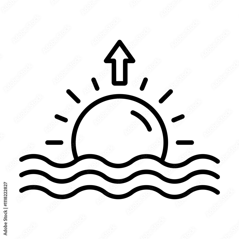 Obraz premium Sunrise Icon