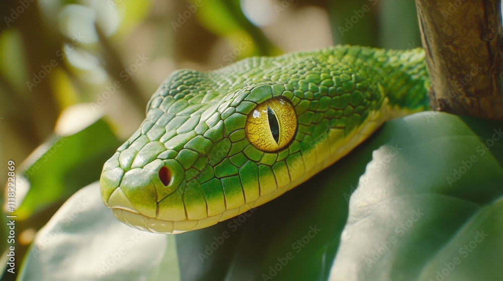 World Wildlife Day is marked with a double exposure of a snake and a flourishing green jungle. World Wildlife Day is marked with a double exposure of a snake and a flourishing green jungle.