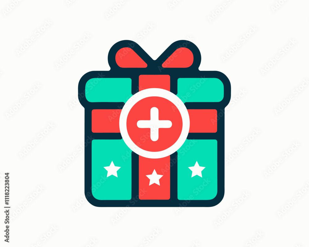 Obraz premium first aid kit icon