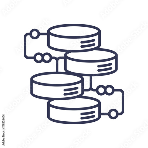 Illustration of interconnected databases symbolizing UnifiedStorage.