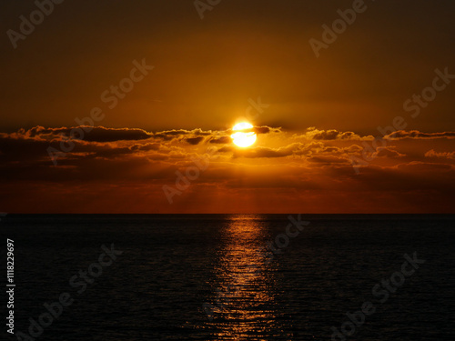 Corse - Bonifacio - Coucher de soleil