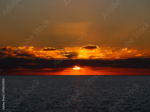 Corse - Bonifacio - Coucher de soleil