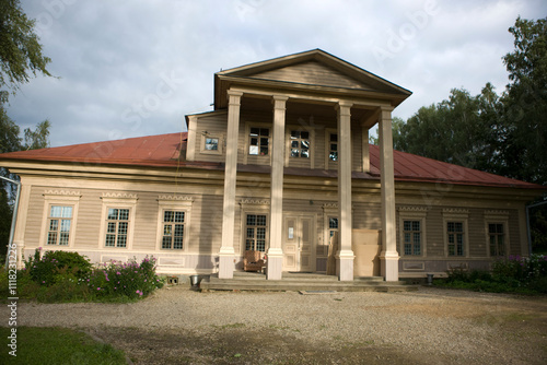 Russia Smolensk view on a summer cloudy day