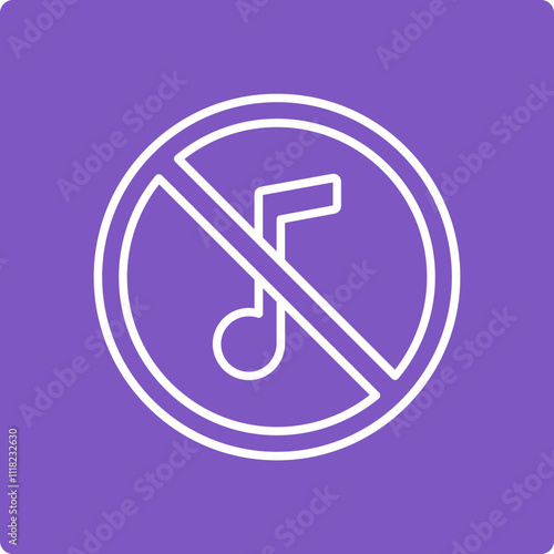 No Music Icon