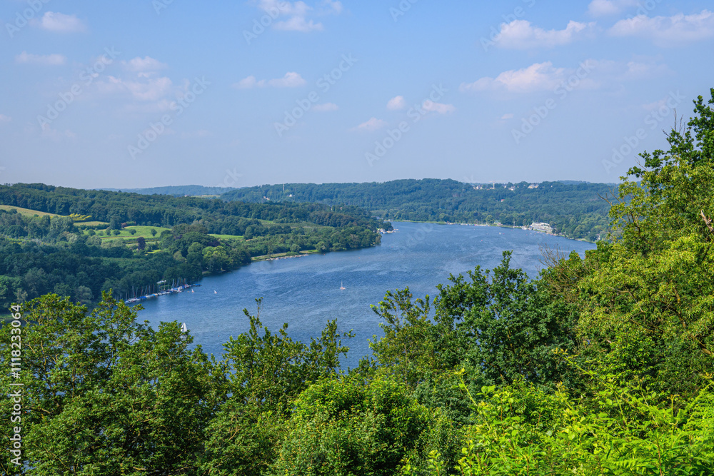 Fototapeta premium Baldeneysee, Essen-Werden
