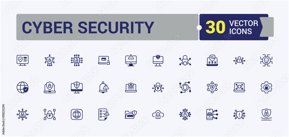 Cyber Security line web icon set. Includes thin line password, access, police, leak, datum and more. Simple line vector. Outline and solid pictogram. Cyber Security line web icon set. Includes thin line password, access, police, leak, datum and more. Simple line vector. Outline and solid pictogram.