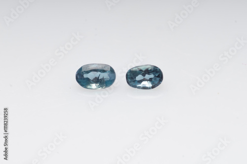 Stunning Natural Alexandrite Gemstones Showcasing Color Change and Clarity photo