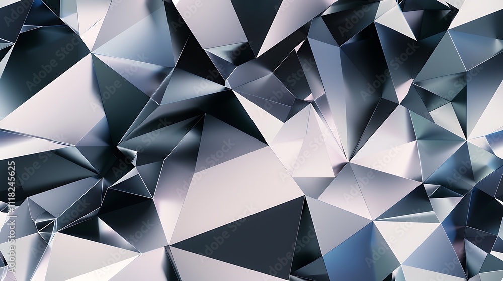 Fototapeta premium Modern abstract background with dynamic polygonal patterns and a minimalistic color palette, perfect for mockups