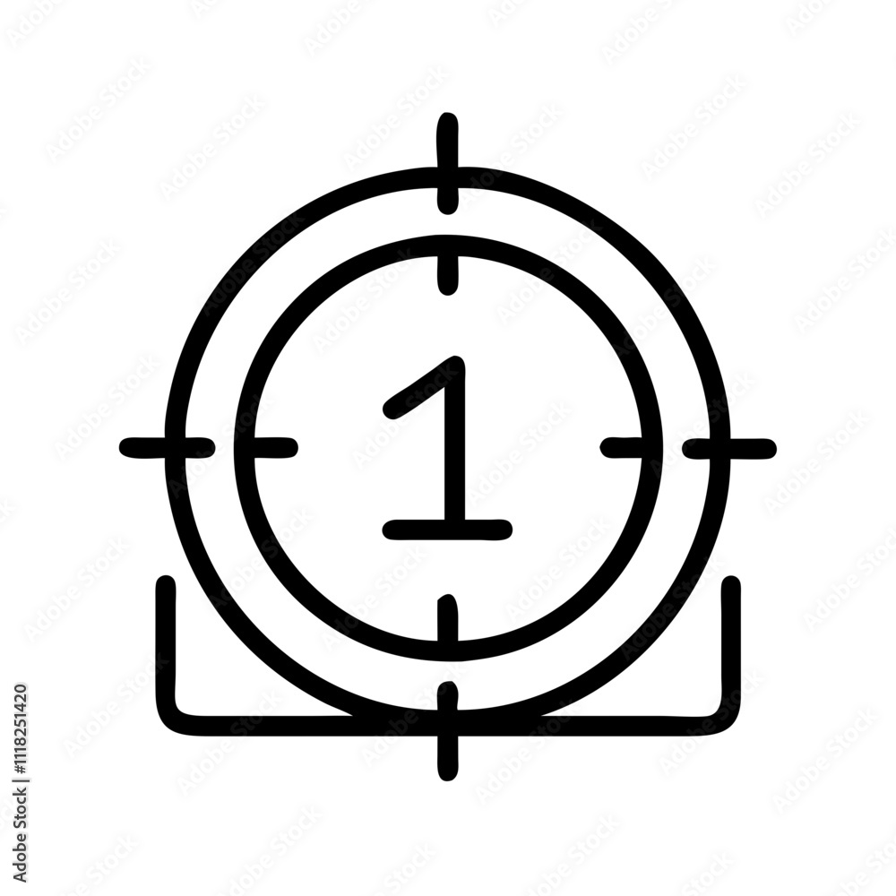 countdown timer icon, new year illustration, new year icon - simple black line art of countdown timer, symbolizing new year celebrations new year vector countdown timer icon, new year illustration, new year icon - simple black line art of countdown timer, symbolizing new year celebrations new year vector
