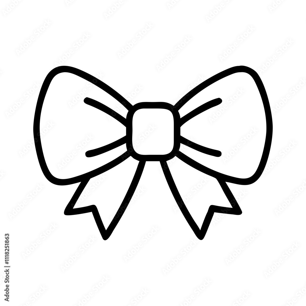 festive bowtie icon, new year illustration, new year icon - simple black line art of festive bowtie, symbolizing new year celebrations new year vector festive bowtie icon, new year illustration, new year icon - simple black line art of festive bowtie, symbolizing new year celebrations new year vector