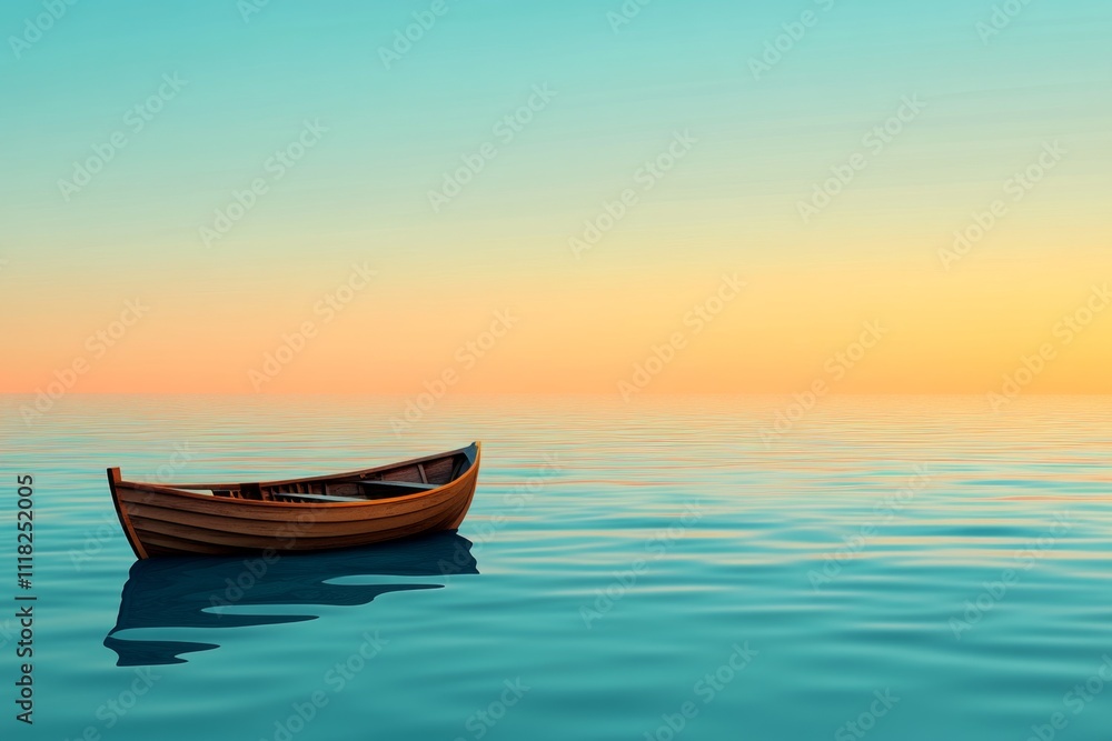 A minimalist silhouette of a cruise ship sailing across a calm ocean, with soft pastel gradients in the background A minimalist silhouette of a cruise ship sailing across a calm ocean, with soft pastel gradients in the background