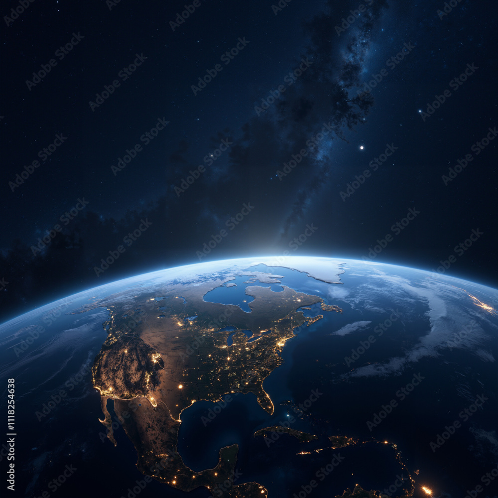 Obraz premium earth in space