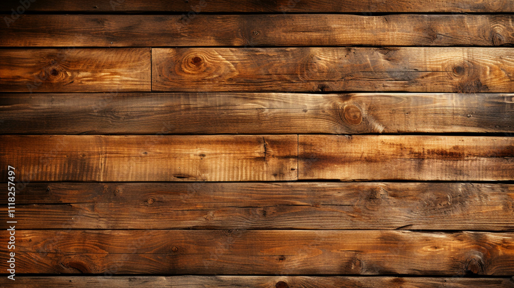 Naklejka premium Background of a Wooden wall texture