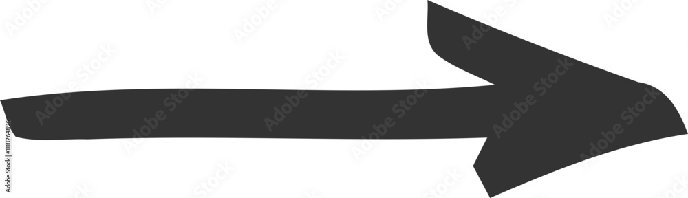 Hand-Drawn Arrow in Various Styles Hand-Drawn Arrow in Various Styles