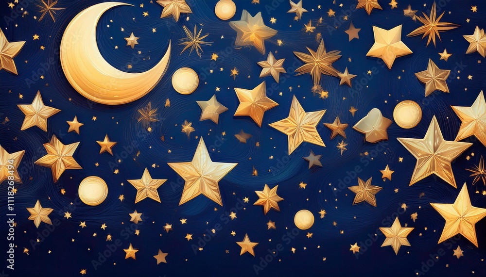 Fototapeta premium starry night sky