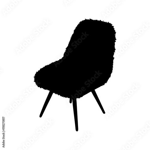 black chair