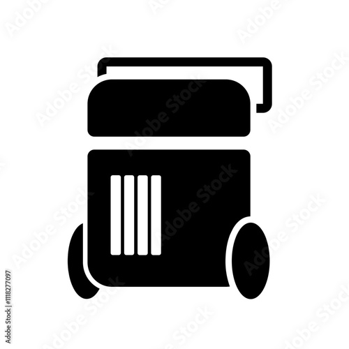 trashbin icon for graphic design