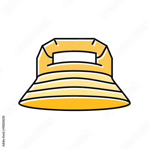 longline tee streetwear cloth fashion color icon vector. longline tee streetwear cloth fashion sign. isolated symbol illustration