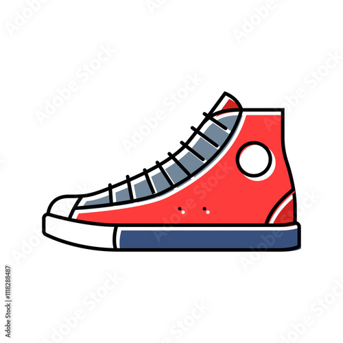 bucket hat streetwear cloth fashion color icon vector. bucket hat streetwear cloth fashion sign. isolated symbol illustration