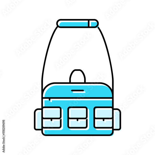 high top sneakers streetwear cloth fashion color icon vector. high top sneakers streetwear cloth fashion sign. isolated symbol illustration