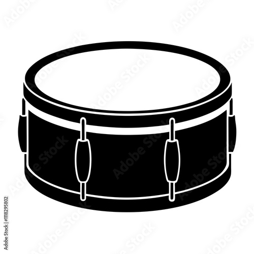 drum isolated on white