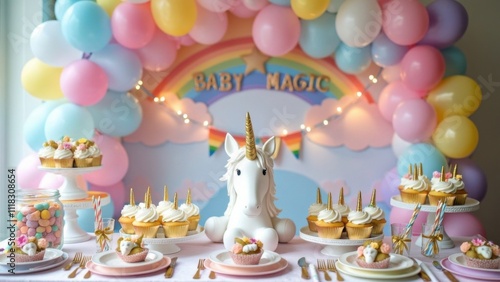 Unicorn Dreamland Baby Shower
