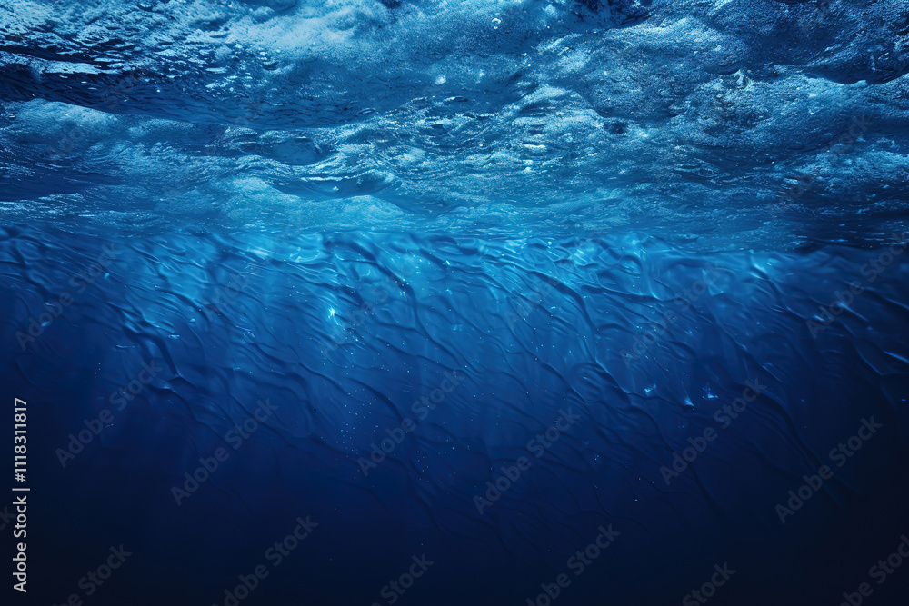 Outstanding Calm Sea Surface with Sunlight Reflections Outstanding Calm Sea Surface with Sunlight Reflections