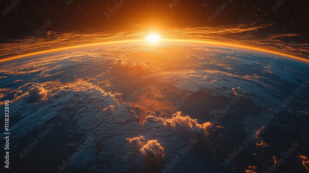 Sunrise From Space Sunrise From Space