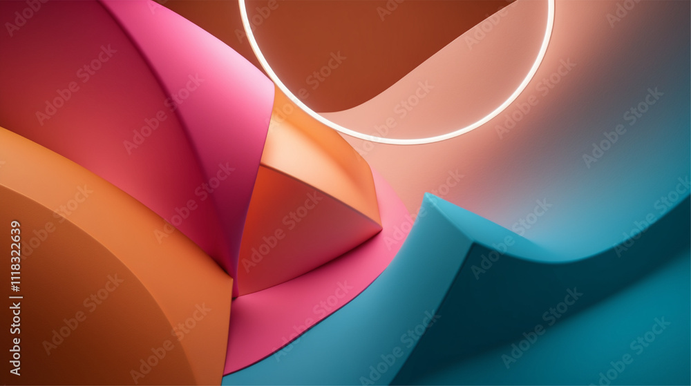 Fototapeta premium Abstract Background Images Generated AI