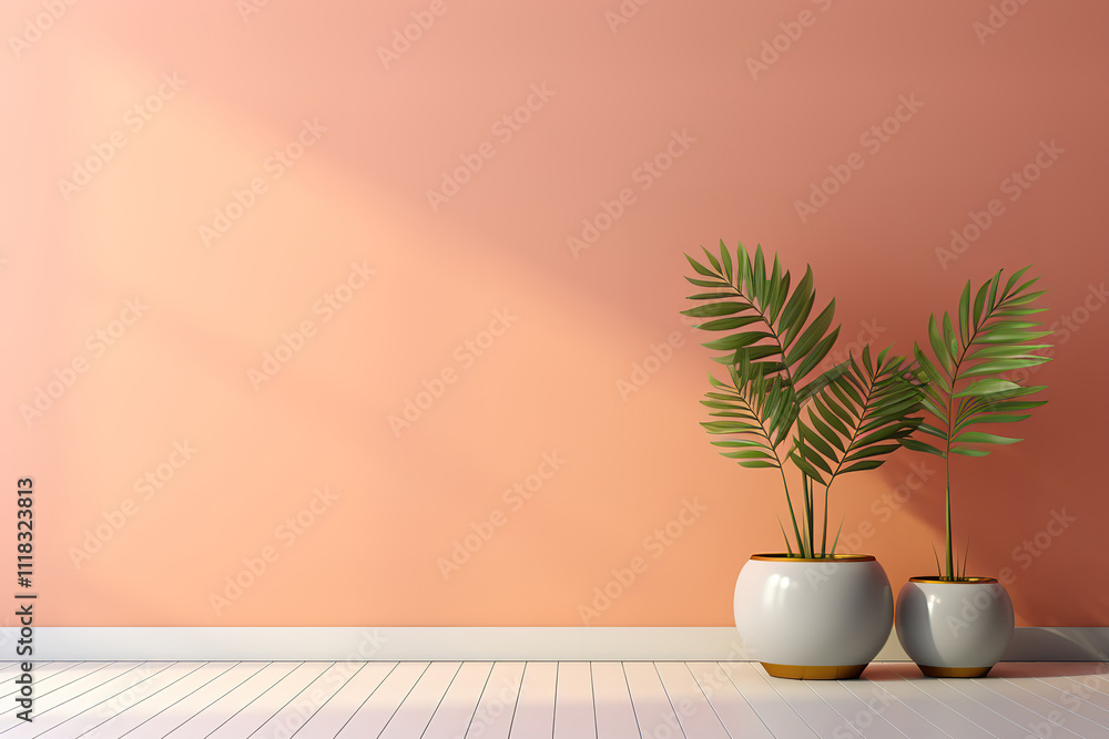 Fantastic View of palm tree species with green foliage Fantastic View of palm tree species with green foliage