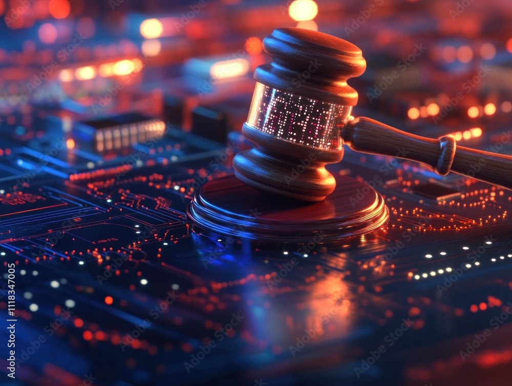 Gavel on Circuit Board: Law in the Digital Age Gavel on Circuit Board: Law in the Digital Age