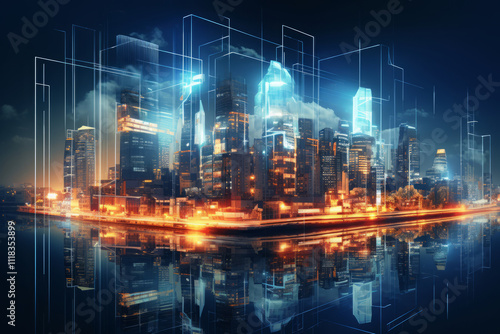 Fantastic Futuristic City Connectivity: Digital Networks and Integrated Waypoints