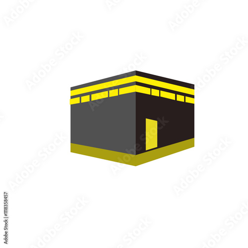 Kabah building vector