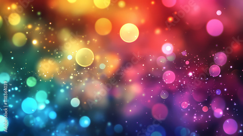 colorful rainbow light