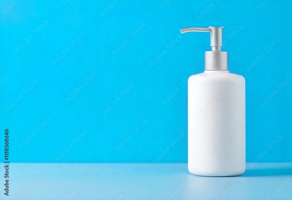 white plastic bottle