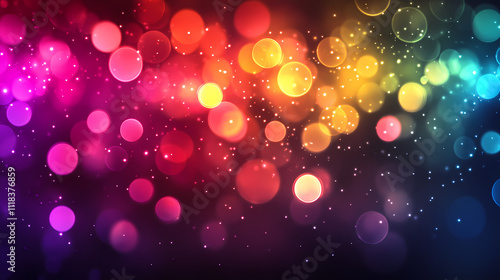 blur colorful rainbow