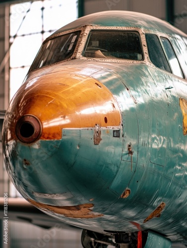 Wallpaper Mural Vintage Propeller Airplane Interior Torontodigital.ca