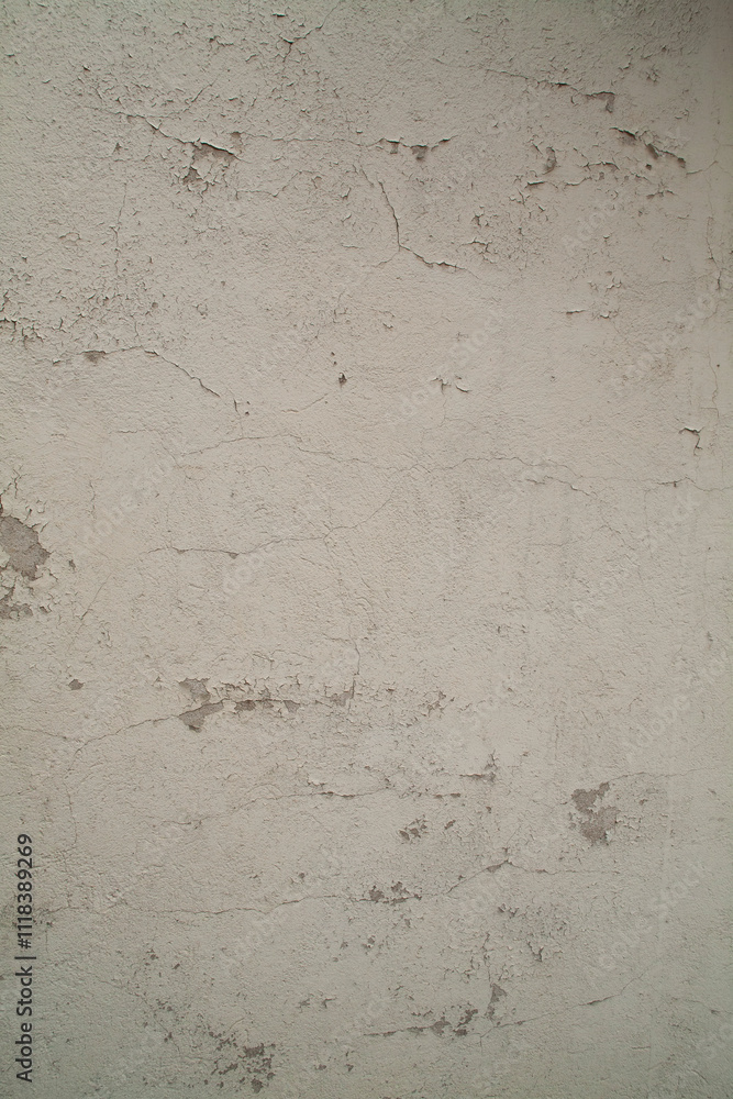 Obraz premium Ancient Wall Texture with Cracked Plaster