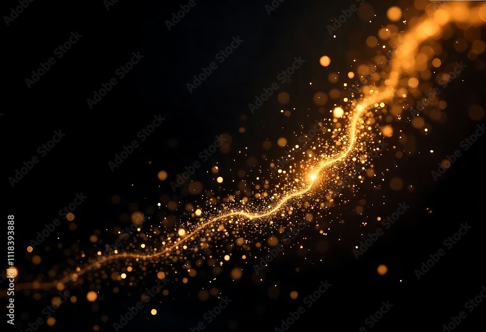 Obraz premium fire background with sparkles