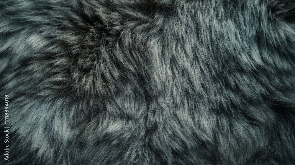 Soft gray animal fur texture with fluffy natural fibers and smooth tonal variations Soft gray animal fur texture with fluffy natural fibers and smooth tonal variations