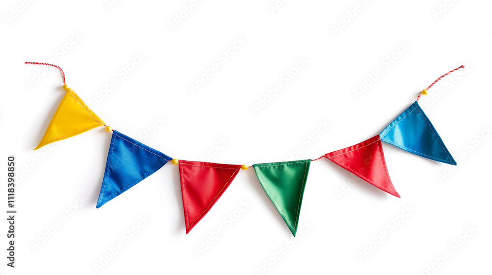 Colourful Fabric Bunting Banner: Festive and Vibrant Party Decoration for Celebrations and Events Colourful Fabric Bunting Banner: Festive and Vibrant Party Decoration for Celebrations and Events