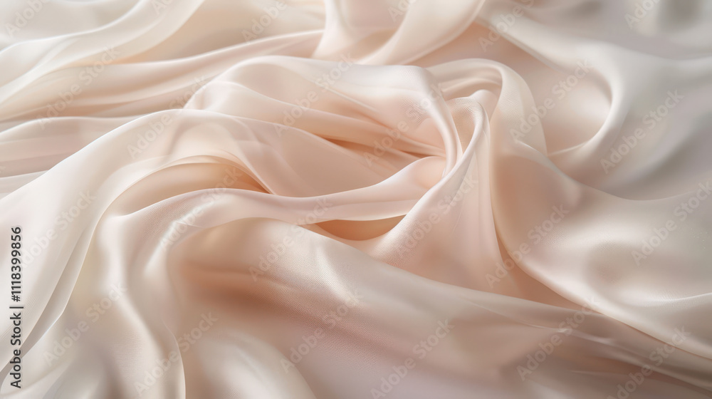 Obraz premium pink silk fabric background