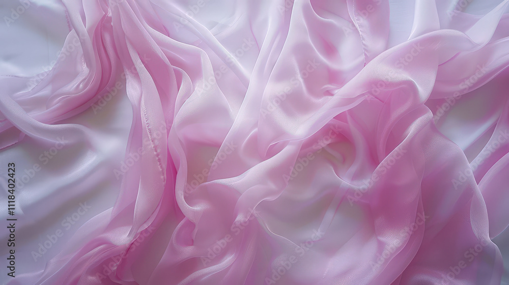 Fototapeta premium pink silk fabric background