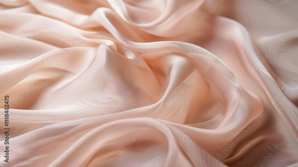 Fototapeta premium pink silk fabric background